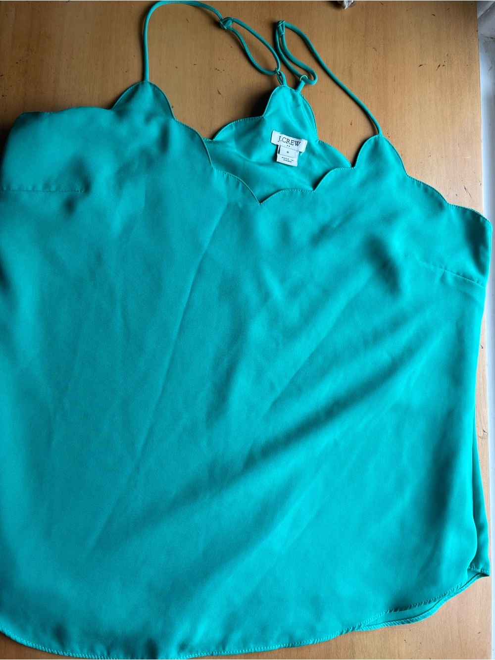 J.Crew Scallop-Edge Camisole